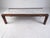 White Vintage Copper Coffee Table with Marble Top For Sale - Image 8 of 12