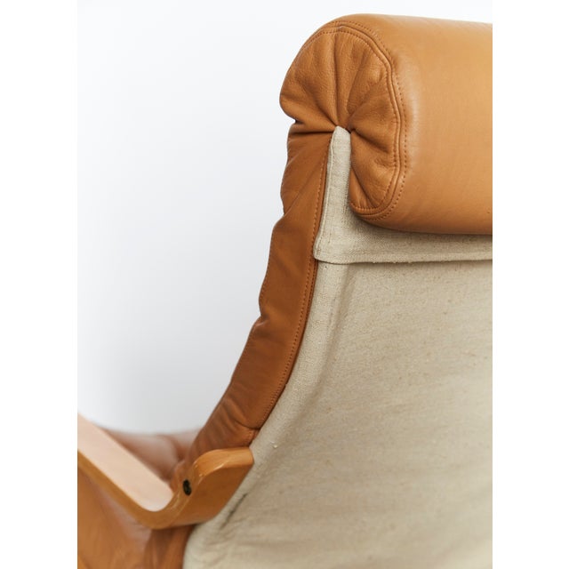 Set of Poem Chair and Ottoman by Nobuo Nakamura for Ikea, 1980s For Sale - Image 17 of 18