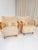 Swedish Modern Sheepskin Lounge Chairs, 1940s, Set of 2 For Sale - Image 11 of 12