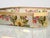 Vintage Octagonal Floral Acrylic and Brass Serving Tray by Alberto Sordi, Italy, 1970s For Sale - Image 6 of 12