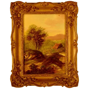 "Landscape" Signed C. Morris