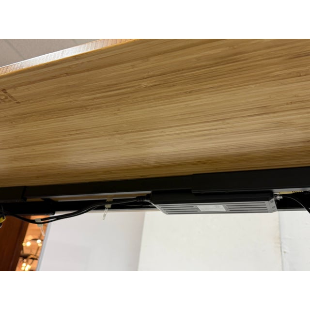 Herman Miller Jarvis Bamboo Adjustable Standing Desk For Sale - Image 10 of 12