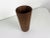 Vintage Hand-Turned Solid Teak Wood Cup For Sale - Image 4 of 12