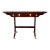 Early 20th Century Regency Mahogany Sofa Table With Drop Sides and Brass Castors For Sale