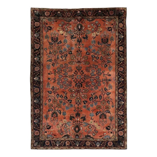 Middle Eastern Sarough Rug For Sale