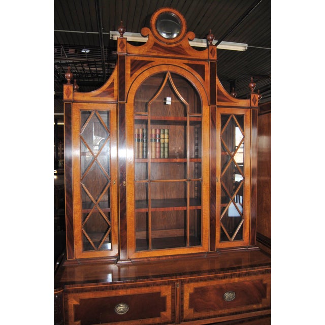 Matched English Regency Style Bookcases a Pair Chairish