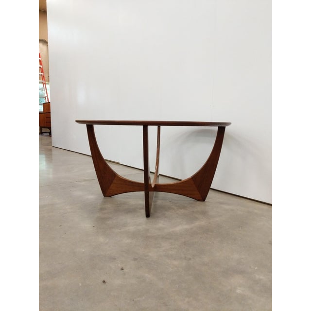 Mid-Century Modern Vintage Danish Modern Teak Coffee Table Attributed to G Plan For Sale - Image 3 of 7