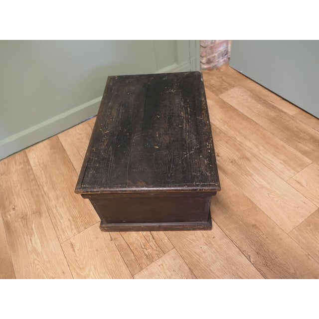 Vintage Pine Carpenter's Box For Sale - Image 4 of 6