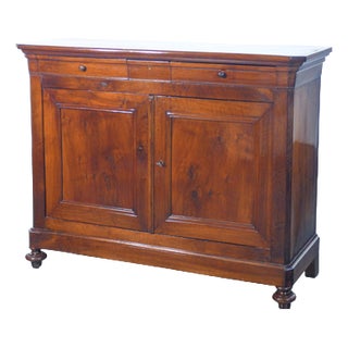 Charles X Buffet in Walnut Wood, 1800 For Sale