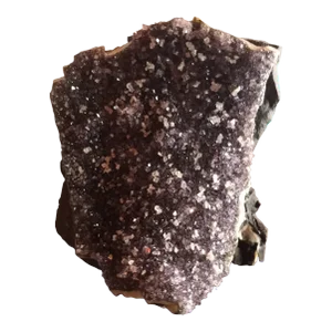 Turkish Black Amethyst Crystal Geod