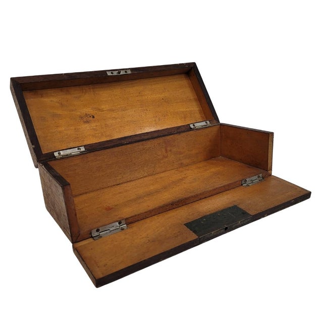 Wooden Glove Box, Early 20th Century - France Material: Wood Style: Art Nouveau Period: 1900s Country of Origin: France...