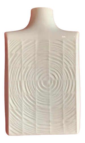 Furstenberg Germany White Modern Contemporary Organic Porcelain Bottle Vase