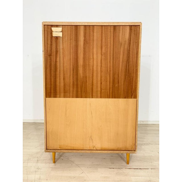 Mid-Century Modern Bookcase in Elm, 1960s For Sale - Image 10 of 12