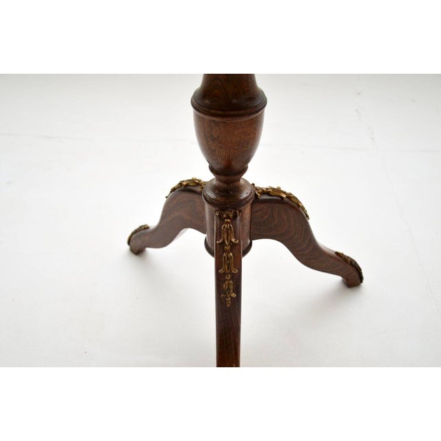 Metal French Marble Top Wine Tables, 1930s, Set of 2 For Sale - Image 7 of 8