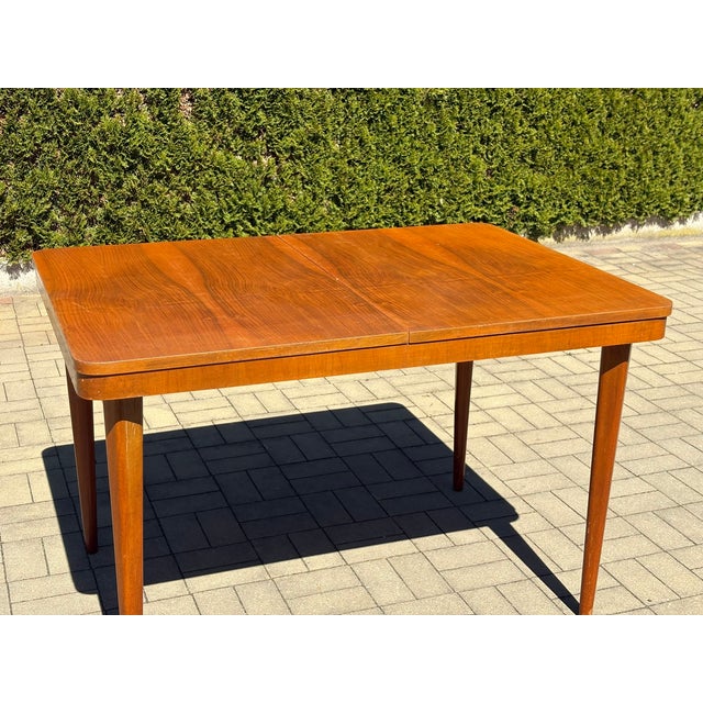 Dining Table by J. Halabala, 1950s For Sale - Image 9 of 10