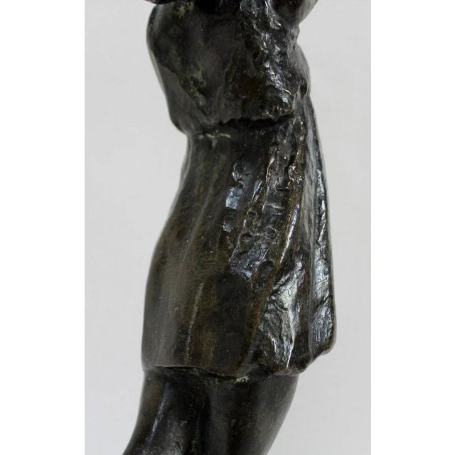 Bronze Dancer by G. Halbout du Tanney For Sale - Image 18 of 18