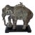Large Resin Adorned Asian Elephant Statue 17" For Sale