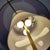 Metal Vintage Floor Lamp with Purple Shade, 1970s For Sale - Image 7 of 9
