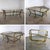 Late 20th Century Hollywood Regency to Neoclassical Style Monumental Coffee Table Gilded Welded Steel Tube Frame For Sale - Image 15 of 18