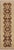 Boho Chic Ziegler 1990's Brown/Tan Wool Runner Rug- 2'6'' X 9'8'' For Sale - Image 10 of 10