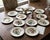 Set of 12 Antique Cauldon Ltd. England Botanical Porcelain Plates, Circa 1905–1920 For Sale - Image 11 of 12