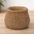 Modern Braided Weave Cement Vase 6"D For Sale - Image 3 of 4