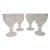Late 20th Century Towle Crystal Goblets- Set of 4 For Sale