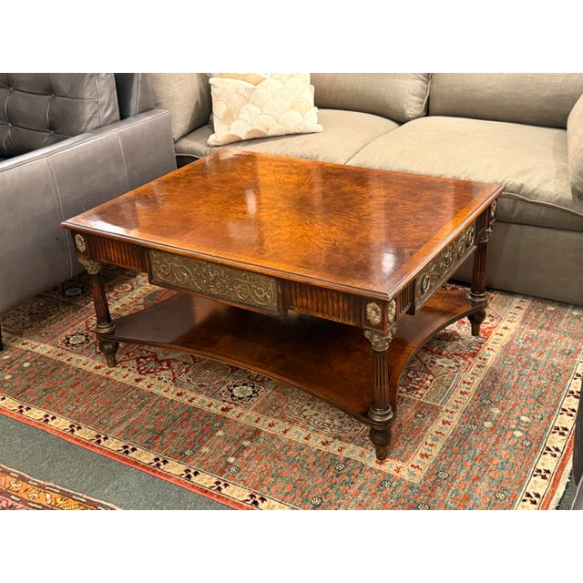 Theodore Alexander Theodore Alexander Classical Gatherings Coffee Table For Sale - Image 4 of 12