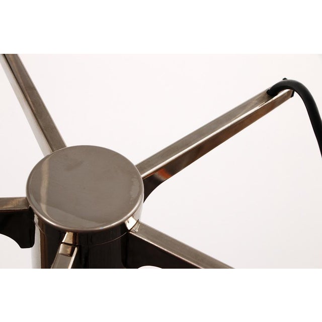 Vintage Chandelier Cascade Hanging Lamp with 5 Lamps, 1960s For Sale - Image 9 of 14