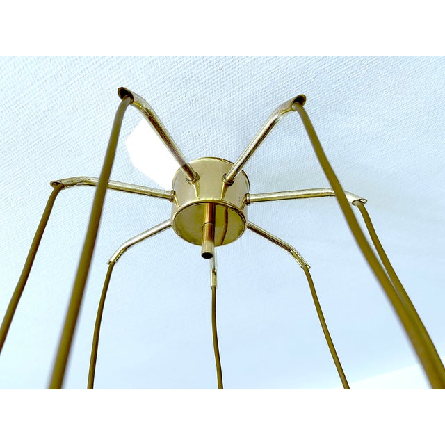 Space Age Pendant Light in Brass from Staff Leuchten, 1970s For Sale - Image 15 of 17