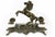 Bronze Inkwell with Rampant Horse, Italy, Mid-20th Century For Sale - Image 6 of 7