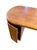 Wonderful Reid Oval Warm Oak Wood Storage Desk Designed by Mermelada Estudio For Sale - Image 9 of 13