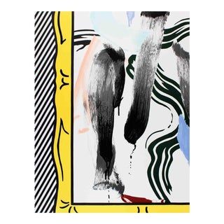 Roy Lichtenstein-Brushstrokes-1983 Lithograph For Sale