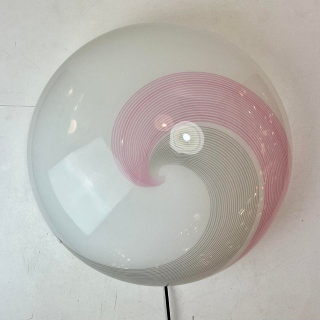 Murano Glass Ceiling Lamp by Lino Tagliapietra for La Murrina, Italy, 1970s For Sale - Image 9 of 13