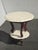 Metal Pair of Vintage Victorian Style Two Tier Marble Top Side Tables ~ Accent Tables For Sale - Image 7 of 17