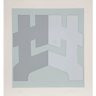 Chryssa, "Series 3", Abstract Screenprint For Sale