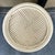 Wood Vintage White Painted Rattan Pedestal For Sale - Image 7 of 13
