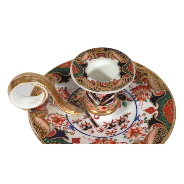 Spode Porcelain Pattern No. 967 Chamberstick For Sale In Philadelphia - Image 6 of 10