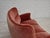 Pink Three-Seater Danish Curved Sofa in Pink Furniture Velour, 1970s For Sale - Image 8 of 18