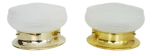 Wall or Ceiling Lights, 1980s, Set of 2