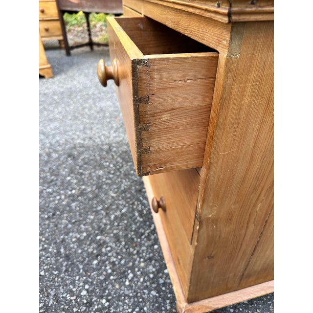 19th Century Pine Chest of Drawers For Sale - Image 4 of 8
