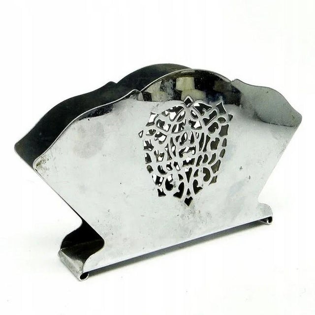 Vintage Art Deco Napkin Holder, Germany, 1950s, in Very Good conditions. Designed 1950 to 1959