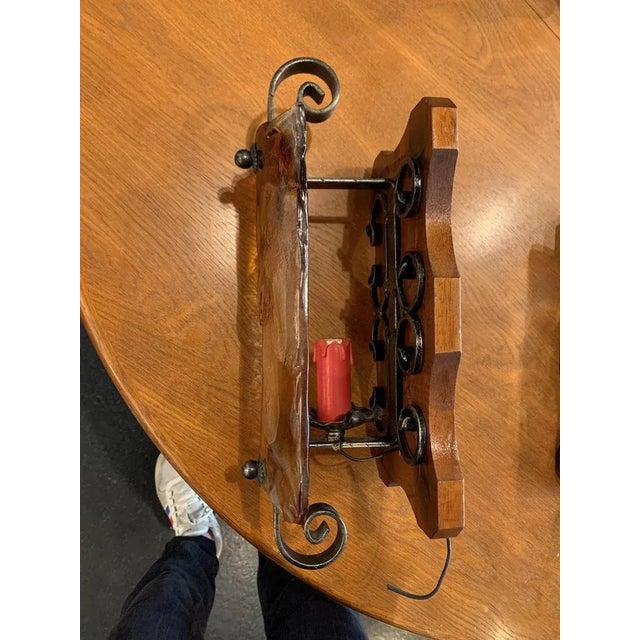 1960s Large Brutalist Sconces, 1960s, Set of 2 For Sale - Image 5 of 7