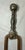 Up for sale is a pair of rare antique 18th century wrought iron and brass English fireplace tongs. The arms are wrought by...