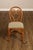 Textile Coastal Style Pair Of Rattan Dining Chairs With Upholstered Seats For Sale - Image 7 of 18