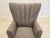 Scandinavian Grey Wooden Armchair For Sale - Image 11 of 14