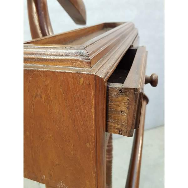 Vintage Gentleman S Wooden Valet Stand Suit Rack Clothing Hanger Butler Chairish