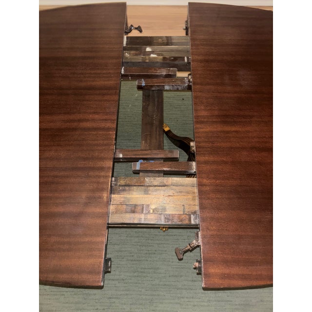 Antique French Dining Table With 3 Extension Leaves For Sale In New York - Image 6 of 8