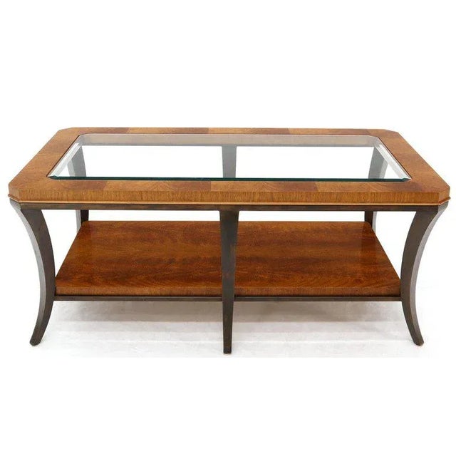 Henredon Six-Legged 2-Tier Coffee Table For Sale - Image 13 of 13