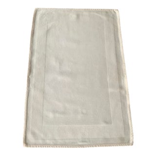 Mid 20th Century Vintage Tailored Linen Placemats - Set of 12 For Sale